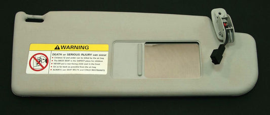 RH Gray Visor 98-05 VW Passat 99-05 VW Jetta Golf - Genuine - 3B0 857 552