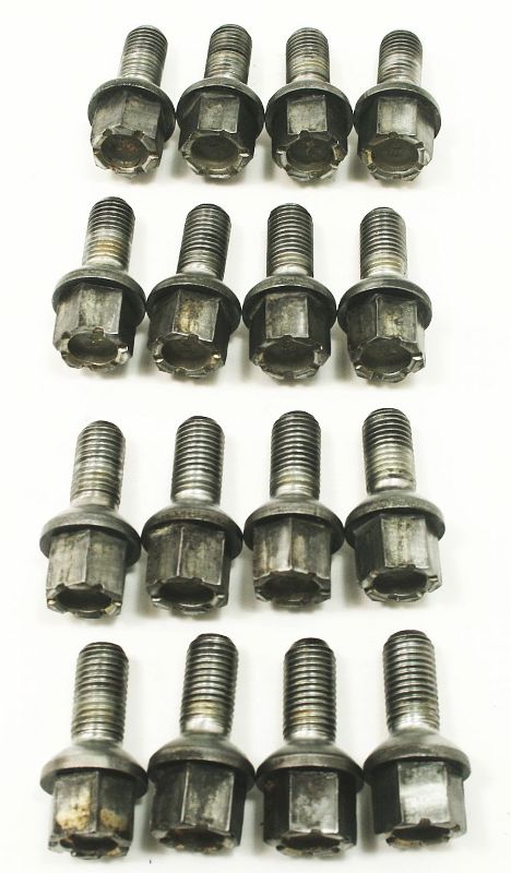 Stock Lug Bolt Set 17mm VW 85-99 Jetta Golf GTI Cabriolet MK2 MK3 Corrado Passat