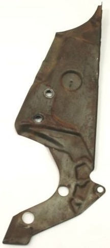Timing Cover Plate Metal Engine Side Trim 75-84 Rabbit Jetta Scirocco Mk1