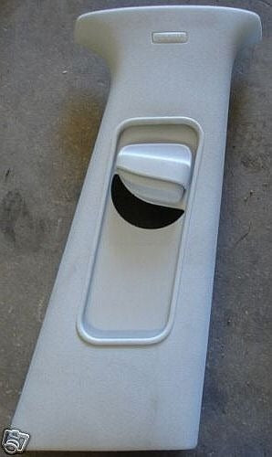 B Pillar Seat Belt Trim Passenger 98-05 VW Passat B5 Gray Grey - Genuine OE