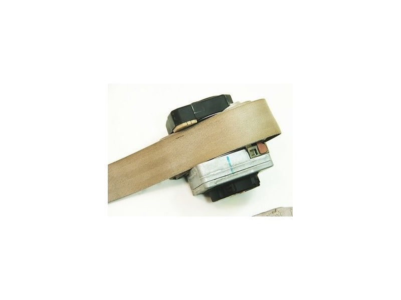 RH Front Seat Belt 99-01 VW Golf GTI MK4 - HCR Beige - Genuine - 1J3 857 706 L
