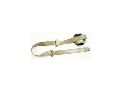 RH Front Seat Belt 99-01 VW Golf GTI MK4 - HCR Beige - Genuine - 1J3 857 706 L