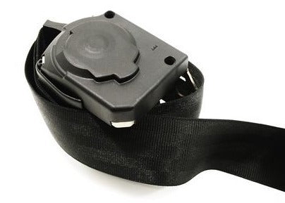 RH Rear Seat Belt 98-05 VW Beetle - Black - Genuine - 1C0 857 806 A