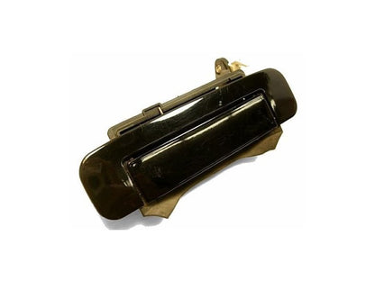 LH Rear Exterior Door Handle 96-98 Audi A4 LY9B Black - Genuine - 4A0 839 205