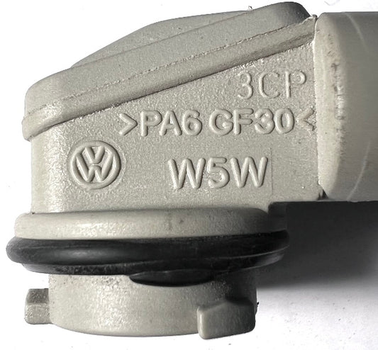 Rear Bumper Light Socket VW Beetle - License Plate Lamp Bulb Holder - Genuine