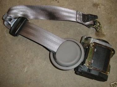 RH Rear Seatbelt Gray 96-01 Audi A4 S4 Right Seat Belt -  8D5 857 805