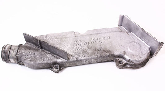 Thermostat Housing Cover 00-04 Audi A8 S8 D2 - 4.2 V8 - Genuine  - 077 121 121 C