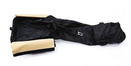 Ski Pass & Bag 00-03 Audi A8 S8 D2 - Coconut Brown - Genuine - 443 885 215 E