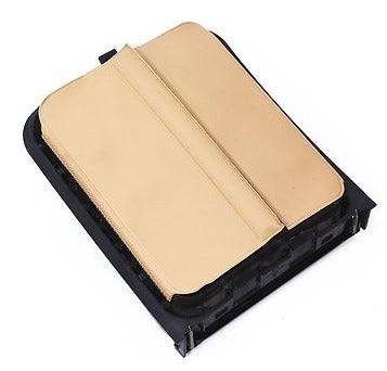 Ski Pass & Bag 00-03 Audi A8 S8 D2 - Coconut Brown - Genuine - 443 885 215 E