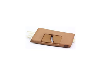 LH Upper B Pillar Trim Cover 00-03 Audi A8 S8 D2 - Coconut Brown  4D0 867 239 AG