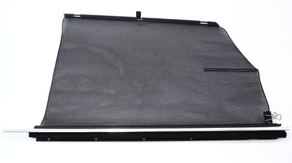 LH Rear Window Sun Shade Blind 00-03 Audi A8 S8 D2 - Jazz Brown - Genuine