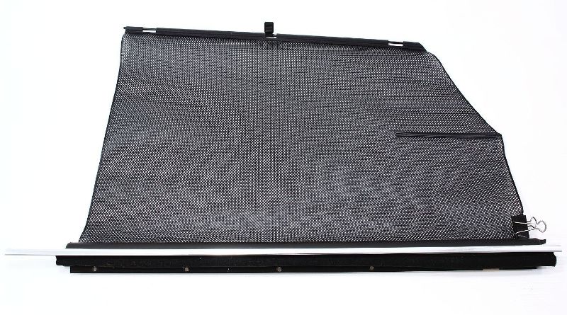 LH Rear Window Sun Shade Blind 00-03 Audi A8 S8 D2 - Jazz Brown - Genuine