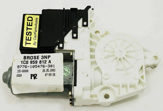 RH Rear Power Window Motor 02-05 VW Jetta Golf MK4 - Genuine - 1C0 959 812 A