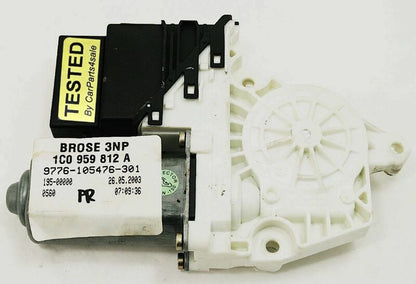 RH Rear Power Window Motor 02-05 VW Jetta Golf MK4 - Genuine - 1C0 959 812 A