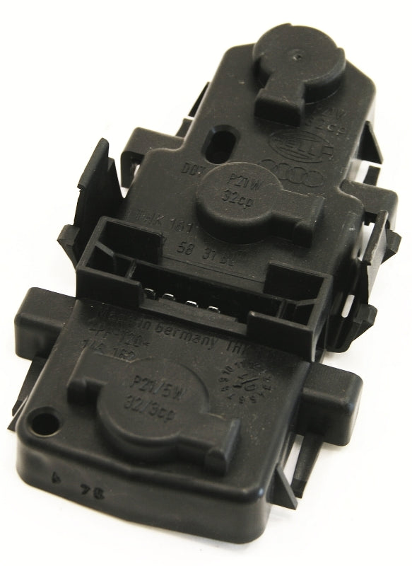 Tail Light Lamp Bulb Socket Tray Holder 98-04 Audi A6 S6 C5 - Genuine