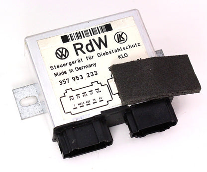 Alarm Module Computer 90-97 VW Passat B3 B4 Corrado - Genuine - 357 953 233