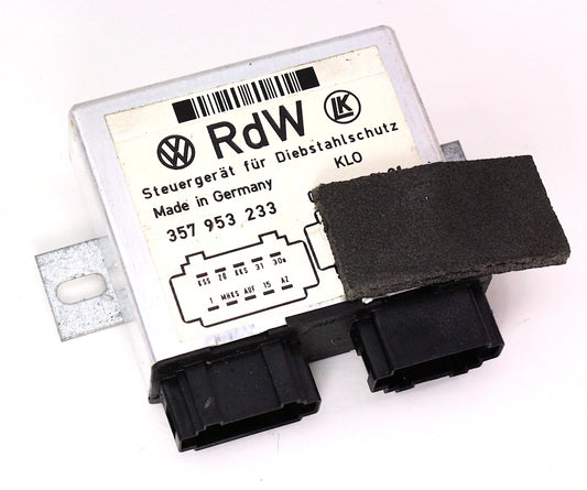 Alarm Module Computer 90-97 VW Passat B3 B4 Corrado - Genuine - 357 953 233