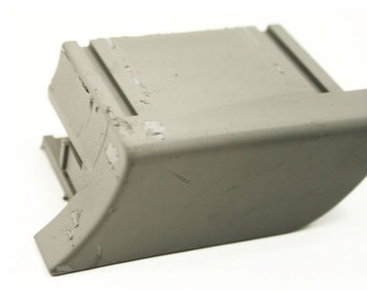 LH Small Dash Trim Blank 02-05 Audi A4 B6 Gray - Genuine - 8E1 919 508