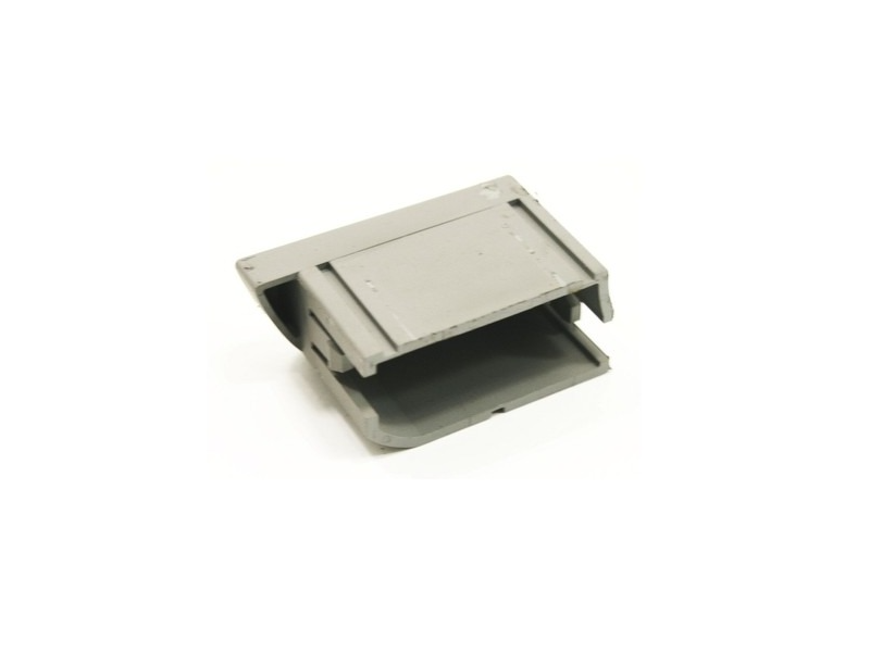 LH Small Dash Trim Blank 02-05 Audi A4 B6 Gray - Genuine - 8E1 919 508