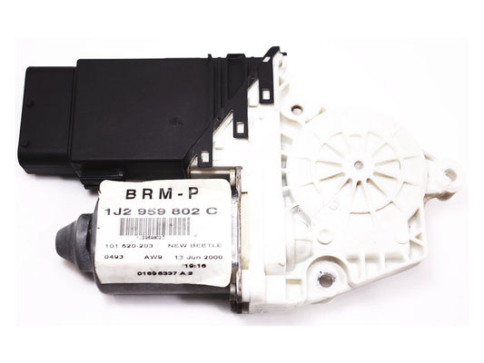 Driver Front Window Motor 98-01 VW Beetle - Genuine - 1J2 959 802 C
