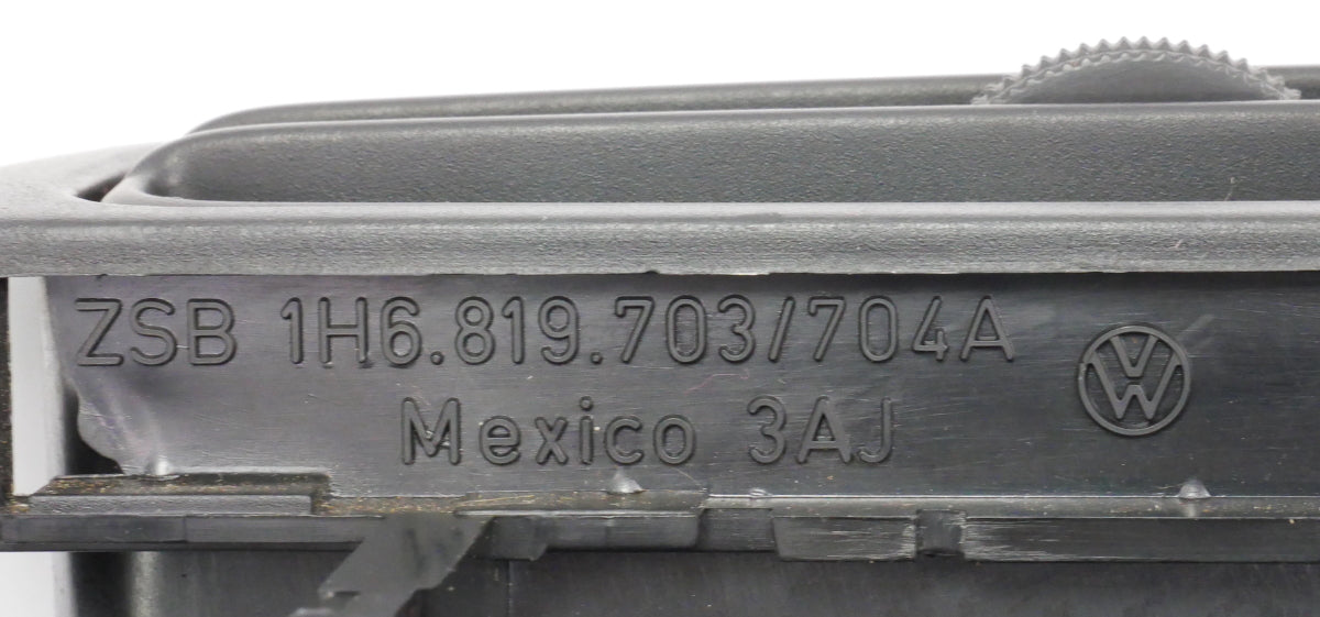 LH Dash Air Vent Trim 93-99 VW Jetta Golf GTI Cabrio MK3 - OEM - 1H6 819 703