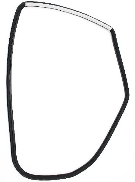 RH Rear Door Seal Weather Stripping 01-05 VW Passat B5.5 - Genuine - Gray