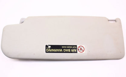 RH Sunvisor VW Jetta Golf GTI Beetle Passat - Gray Grey Sun Visor - Genuine