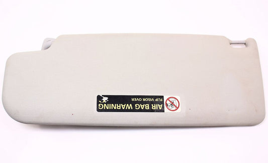 RH Sunvisor VW Jetta Golf GTI Beetle Passat - Gray Grey Sun Visor - Genuine