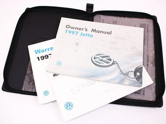 Owners Manual Book Information Info Booklet - 1997 VW Jetta MK3 - Genuine