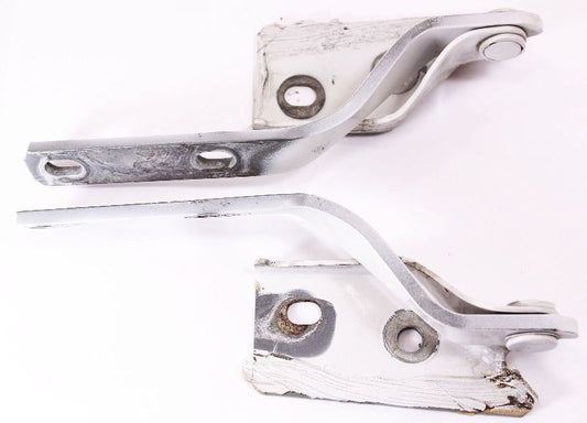 Hood Hinges 93-99 VW Jetta Golf GTI Cabrio MK3 LB9A White - 1H0 823 302 / 301