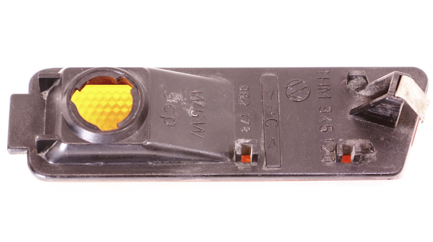 RH Front Bumper Light VW Jetta Golf GTI Cabrio MK3 Side Marker Hella 1HM 945 120