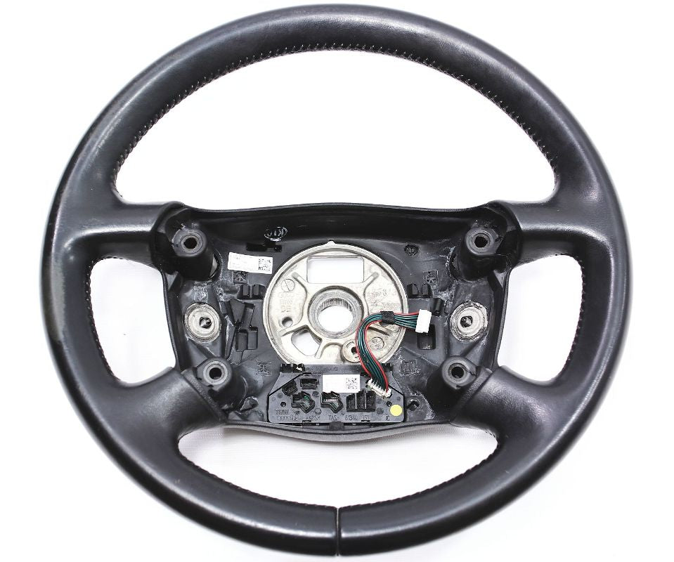 Multi Function Steering Wheel MFSW Audi A6 C5 Allroad - Black Leather - Genuine