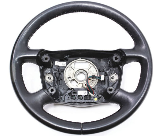 Multi Function Steering Wheel MFSW Audi A6 C5 Allroad - Black Leather - Genuine