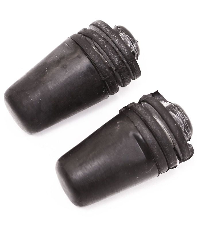 Rear Seat Backrest Bumper Bump Stops Pair 98-10 VW Beetle - Genuine