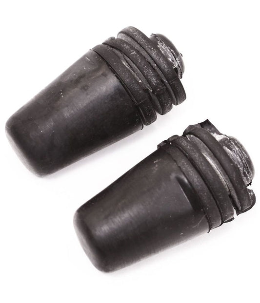 Rear Seat Backrest Bumper Bump Stops Pair 98-10 VW Beetle - Genuine