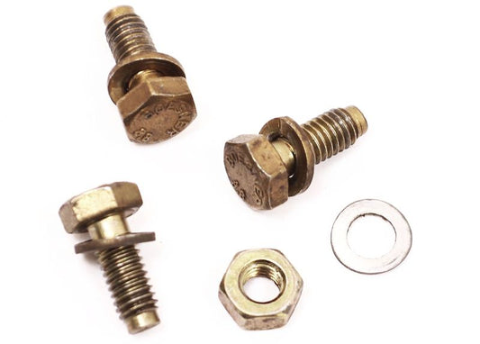 Rear Wiper Motor Mount Hardware Bolts 75-84 VW Rabbit GTI MK1 - Genuine