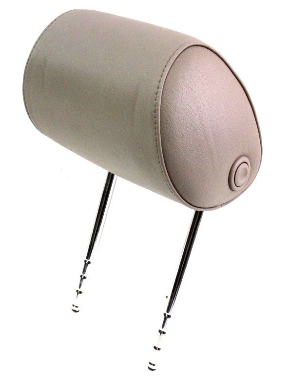 LH Front Headrest 98-01 Audi A6 C5 - Light Brown Leather - Genuine