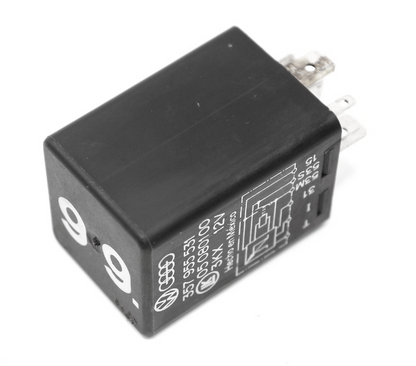 Intermittent Wiper Relay # 99. 93-99 Jetta Golf Cabrio MK3 - 357 955 531