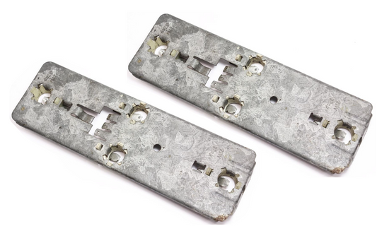 Tail Light Lamp Bulb Tray Holder Set 75-80 VW Rabbit MK1 80-93 Cabriolet Hella