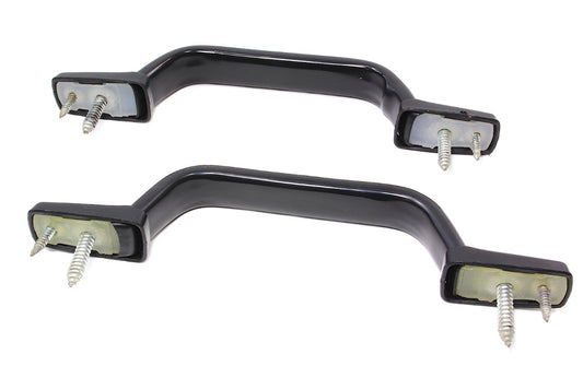 2x Door Pull Grab Handles 75-80 VW Rabbit Early MK1 - Genuine - 111 867 171 D