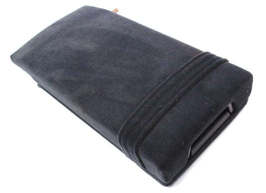 Rear Seat Arm Rest Console 96-01 Audi A4 - Black Cloth - Genuine