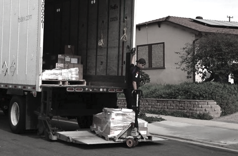 Custom Order: Residential Lift Gate LTL Freight Delivery