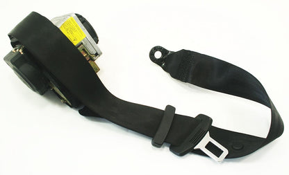 LH Rear Seat Belt 98-05 VW Passat B5 B5.5 - Black - Genuine - 3B5 857 805 D