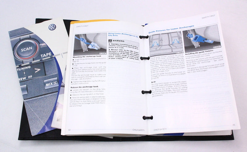 2001 VW Passat B5 Owners Manual Case Book - Genuine Vokswagen