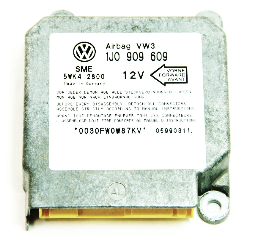 Airbag Module Computer 99 VW Jetta - Genuine - 1J0 909 609
