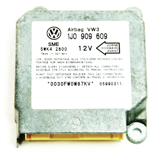 Airbag Module Computer 99 VW Jetta - Genuine - 1J0 909 609