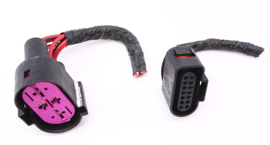 Cooling Fan Module Pigtails Plugs Connectors VW Beetle Jetta Golf GTI Mk4