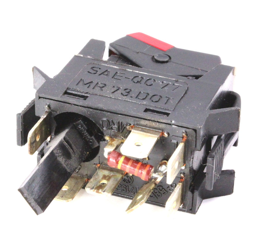 Hazard Switch Flasher 80-91 VW Vanagon T3 Genuine - 171 953 235 A