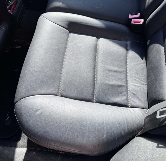 Custom Order: LH Rear Seat Cushion 2002 VW Jetta Black Leather