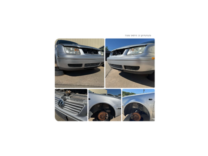 Custom Order: Deposit MK4 Jetta Hood, Bumper, Fenders, Loaded Radiator Support, Grille, Headlights